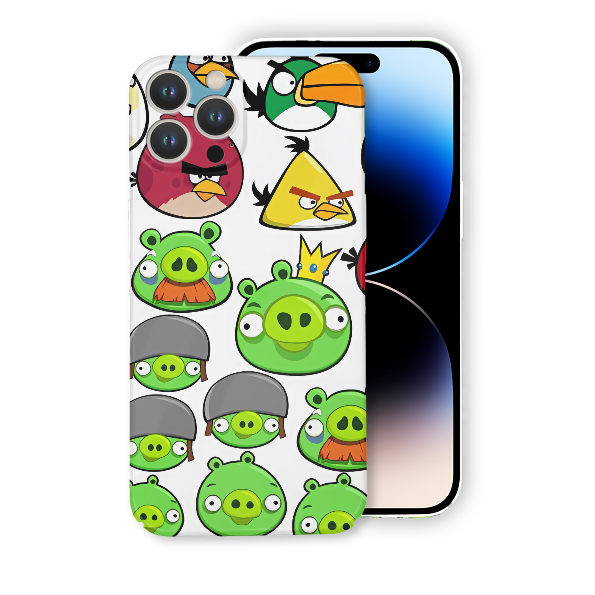 （画像用） Angry Birds アングリーバード 【iPhone 14シリーズ対応】ハードケース